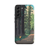 Nikko Gaido - Hasui Kawase Samsung Case, Galaxy S22 Plus / Matte, Smartphone Case Nature-themed Illustration
