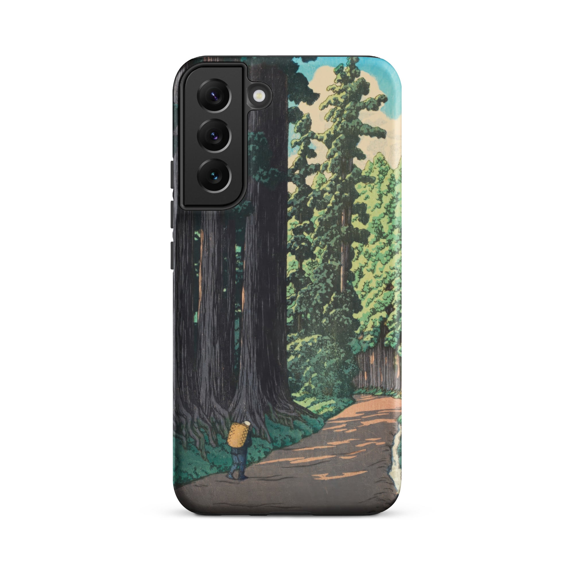 Nikko Gaido Hasui Kawase Samsung Case, Galaxy S22 Plus / Matte, Smartphone Case Nature Themed Illustration