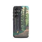 Nikko Gaido Hasui Kawase Samsung Case, Galaxy S25 / Matte, Black Smartphone Nature Scene Art Case