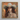 Nina - Lesbian Jewish Cowgirl Art Framed Canvas, 12x12’’ / 31x31cm / Natural Floating Frame, Framed Artwork Woman Cowboy Hat