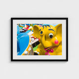 No Dumbo - Yellow Elephant Carnival Ride Art Print / Canvas Three Giclée, Waking Dream Prints