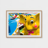 No Dumbo - Yellow Elephant Carnival Ride Art Print / Canvas Three Giclée, Waking Dream Prints