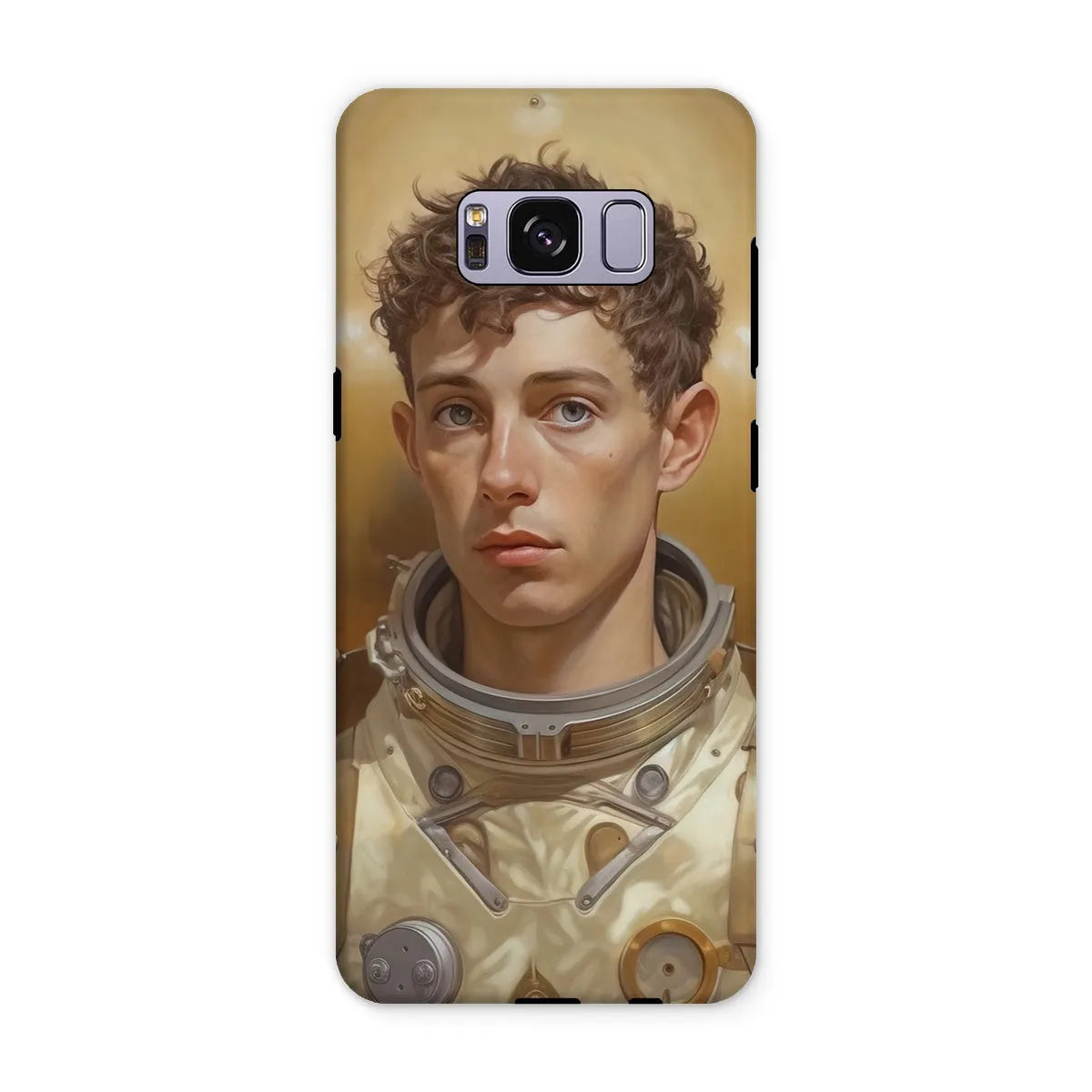 Noah The Gay Astronaut - Lgbtq Art Phone Case - Samsung Galaxy S8 Plus / Matte - Mobile Phone Cases - Aesthetic Art