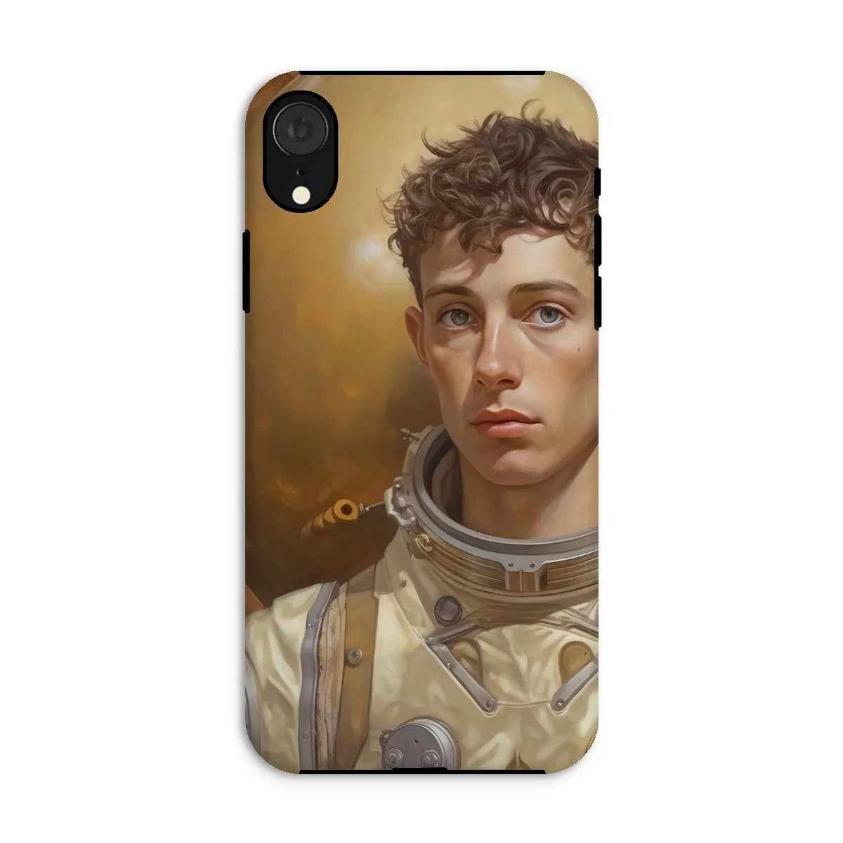 Noah The Gay Astronaut - Lgbtq Art Phone Case - Iphone Xr / Matte - Mobile Phone Cases - Aesthetic Art