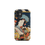 Noble Woman - Toyohara Kunichika Ukiyo-e Iphone Case, 12 Mini / Matte, Phone Case Japanese Art