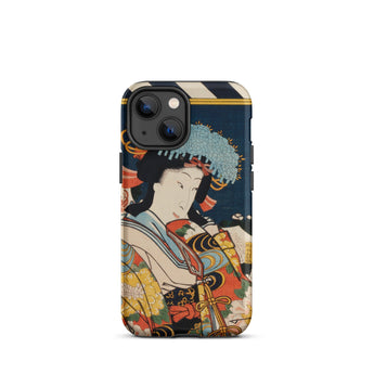 Noble Woman - Toyohara Kunichika Ukiyo-e Iphone Case, 13 Mini / Matte, Iphone Case Japanese Art
