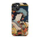 Noble Woman - Toyohara Kunichika Ukiyo-e Iphone Case, 14 Plus / Matte, Japanese Art Phone Case