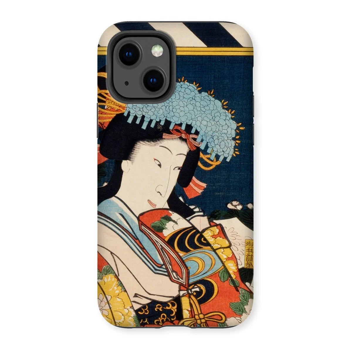 Noble Woman - Toyohara Kunichika Ukiyo-e Iphone Case 13 / Gloss Mobile Phone Cases