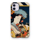 Noble Woman - Toyohara Kunichika Ukiyo-e Iphone Case 11 / Gloss Mobile Phone Cases