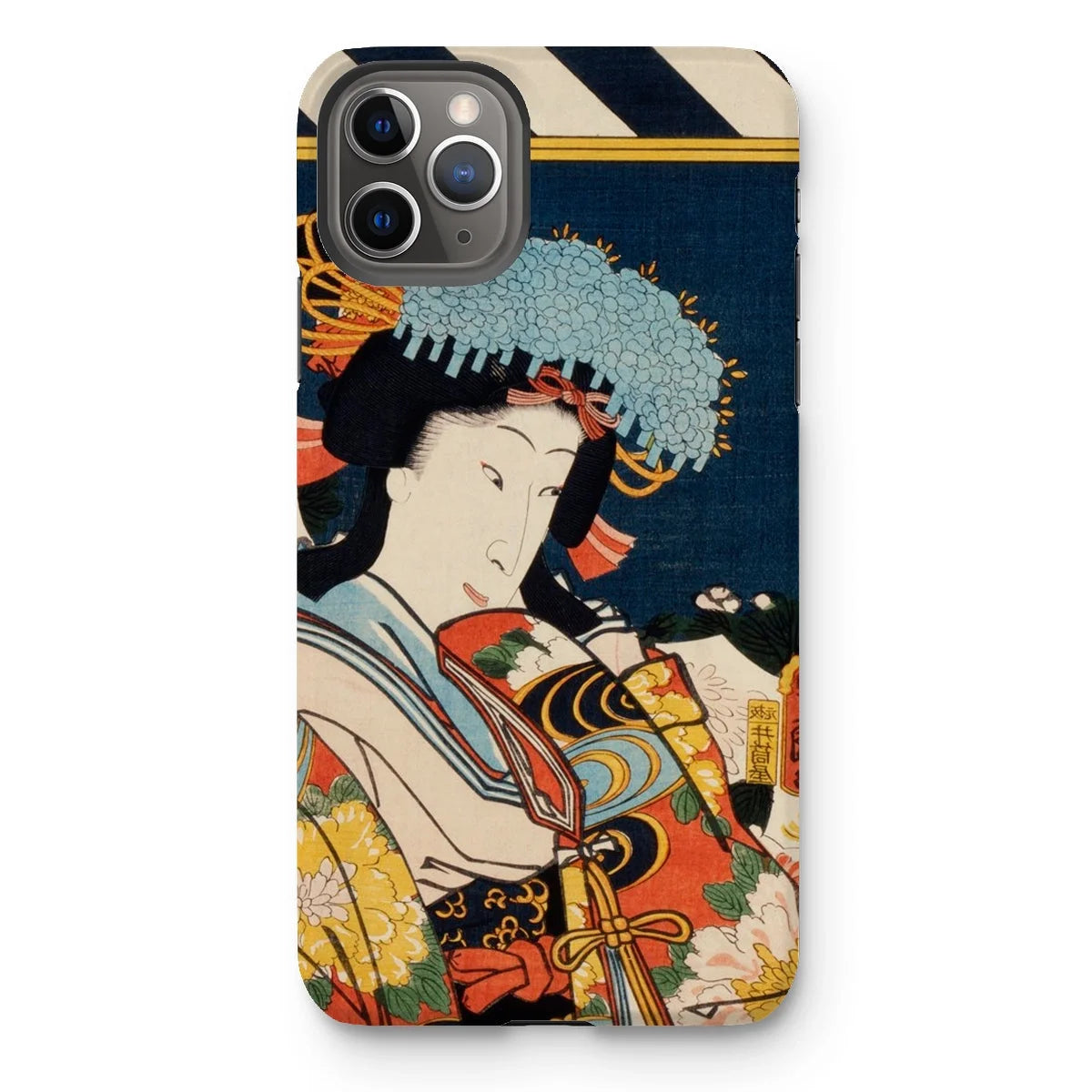 Noble Woman - Toyohara Kunichika Ukiyo-e Iphone Case 11 Pro Max / Gloss Mobile Phone Cases