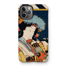 Noble Woman - Toyohara Kunichika Ukiyo-e Iphone Case 11 Pro / Gloss Mobile Phone Cases