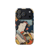 Noble Woman - Toyohara Kunichika Ukiyo-e Phone Case Iphone 17 Pro / Matte Iphone 12 Pro Max Case Japanese Geisha Design Toyohara Kunichika,