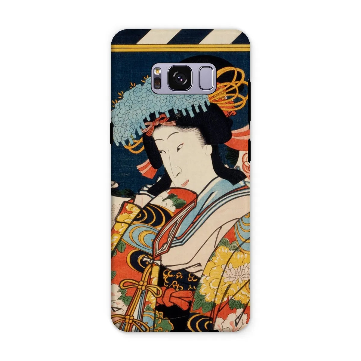 Noble Woman - Ukiyo-e Art Phone Case - Toyohara Kunichika - Samsung Galaxy S8 Plus / Matte - Mobile Phone Cases