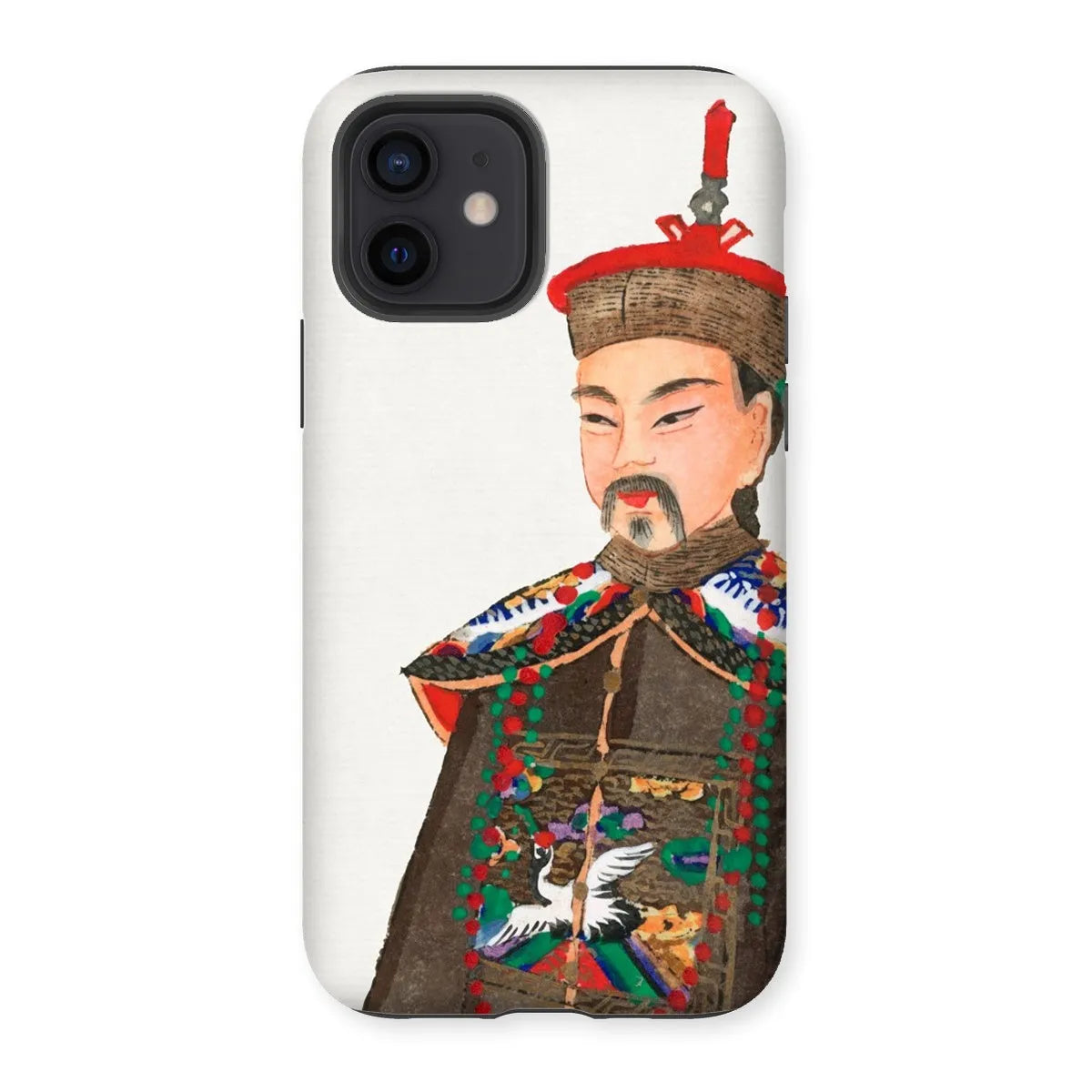 Nobleman At Court - Chinese Aesthetic Manchu Art Phone Case - Iphone Xs / Matte - Mobile Phone Cases - Aesthetic Art