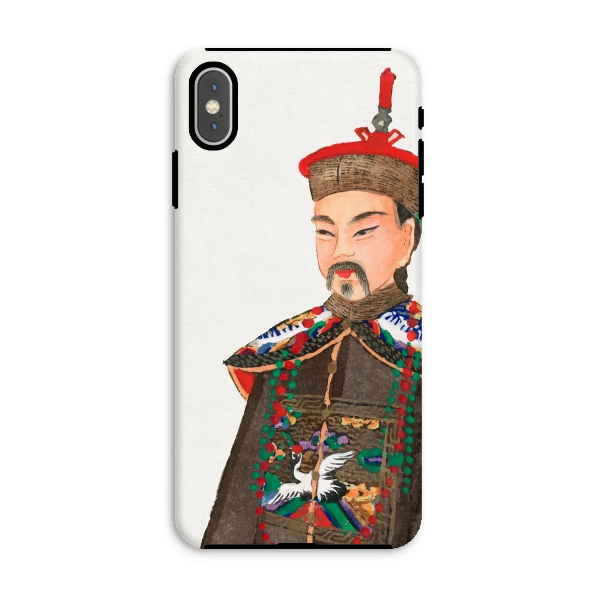Nobleman At Court - Chinese Aesthetic Manchu Art Phone Case - Iphone Xs Max / Matte - Mobile Phone Cases - Aesthetic Art