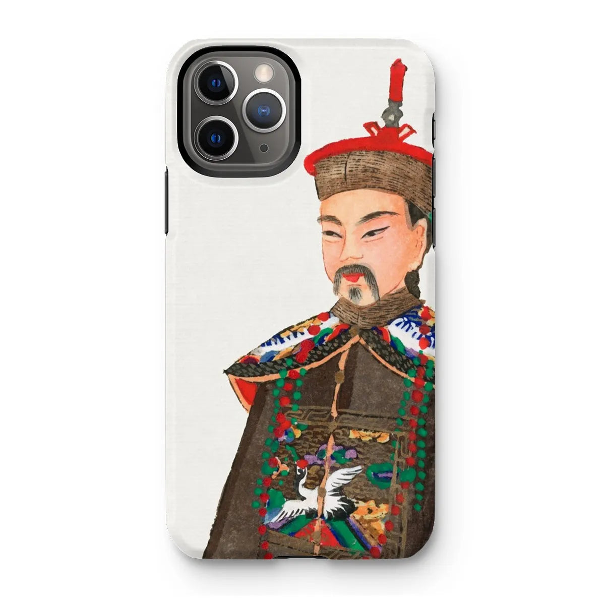 Nobleman At Court - Chinese Aesthetic Manchu Art Phone Case - Iphone 11 Pro / Matte - Mobile Phone Cases - Aesthetic Art