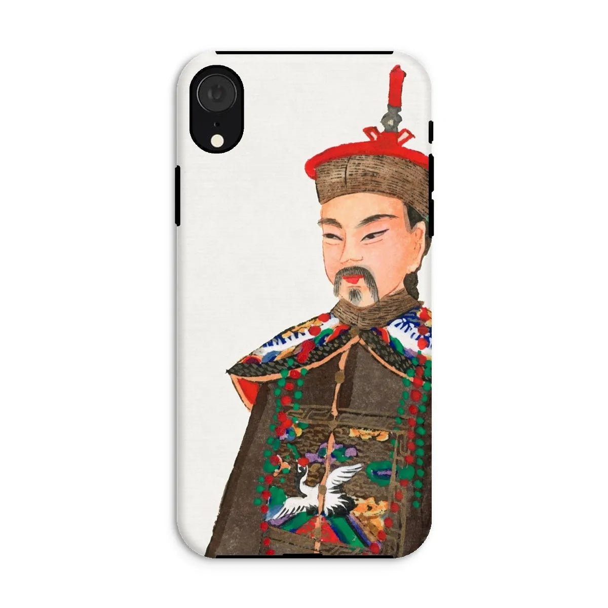 Nobleman At Court - Chinese Aesthetic Manchu Art Phone Case - Iphone Xr / Matte - Mobile Phone Cases - Aesthetic Art