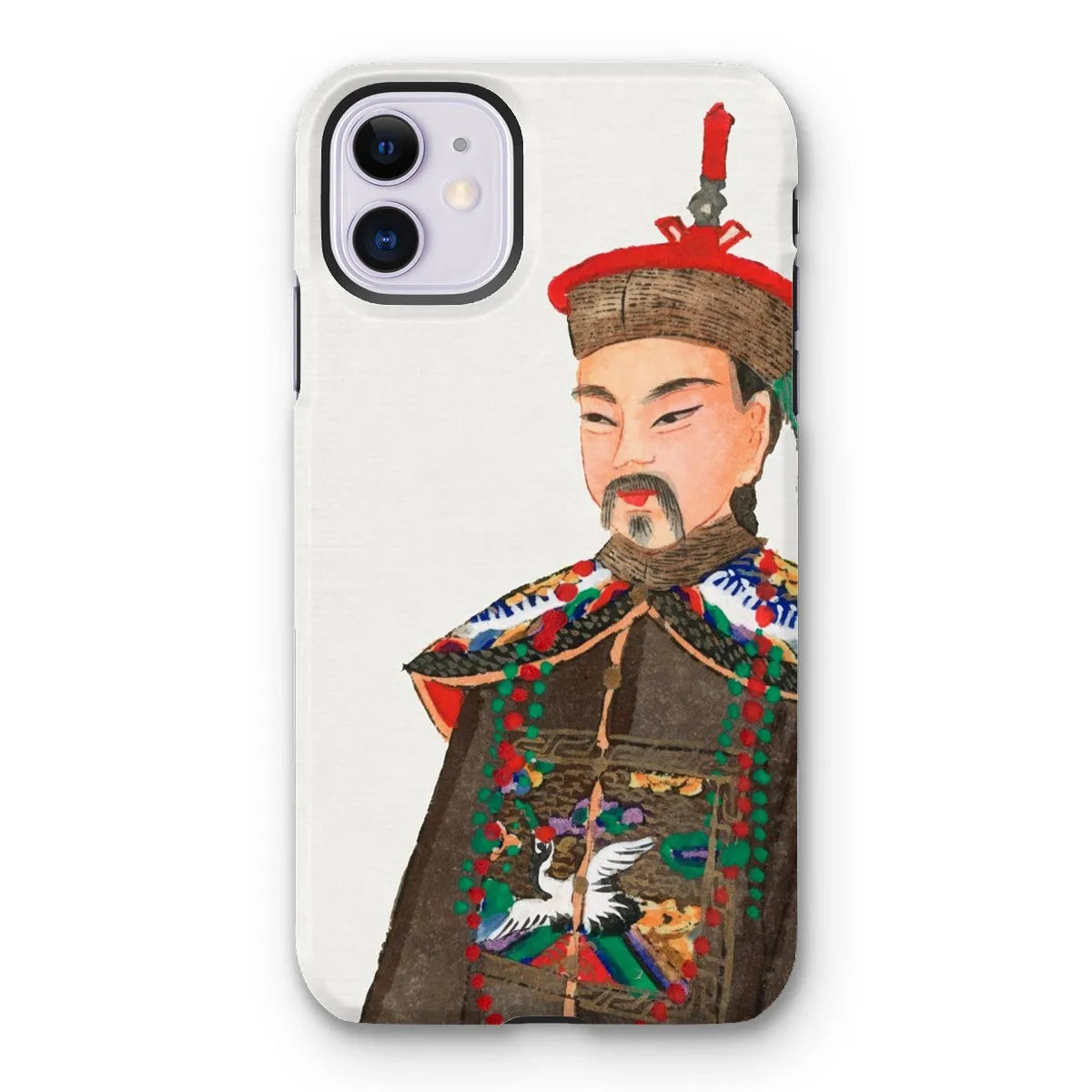 Nobleman At Court - Chinese Aesthetic Manchu Art Phone Case - Iphone 11 / Matte - Mobile Phone Cases - Aesthetic Art