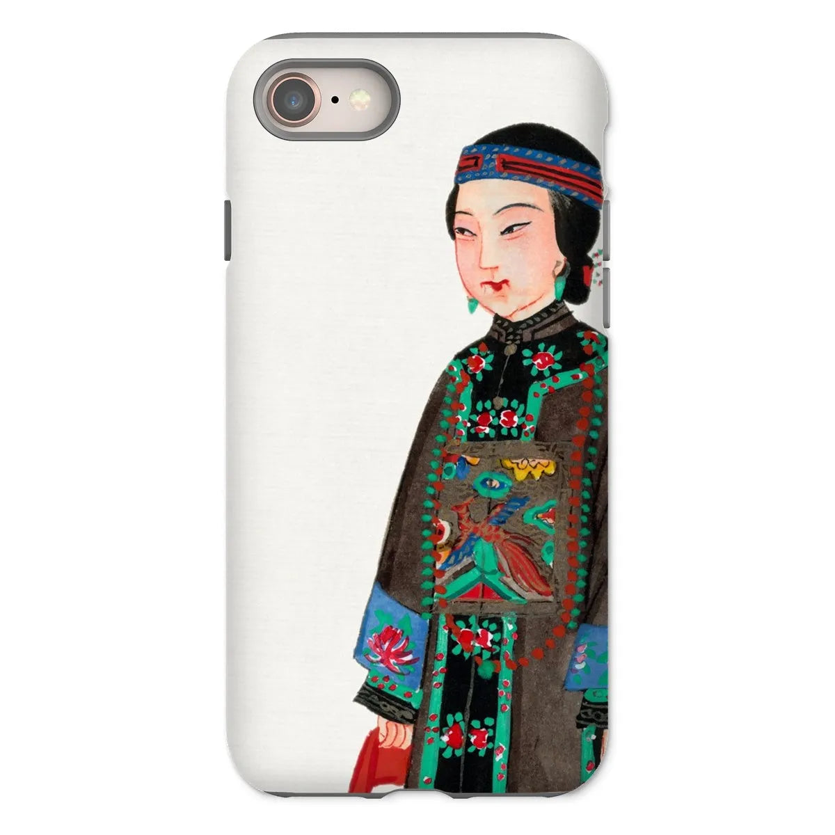 Noblewoman At Court - Chinese Aesthetic Art Phone Case - Iphone 8 / Matte - Mobile Phone Cases - Aesthetic Art