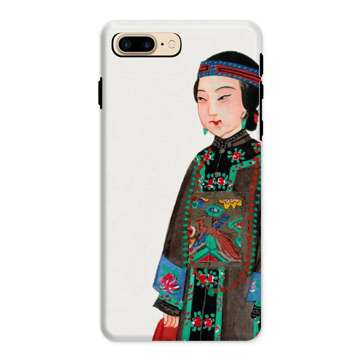 Noblewoman At Court - Chinese Aesthetic Art Phone Case - Iphone 8 Plus / Matte - Mobile Phone Cases - Aesthetic Art