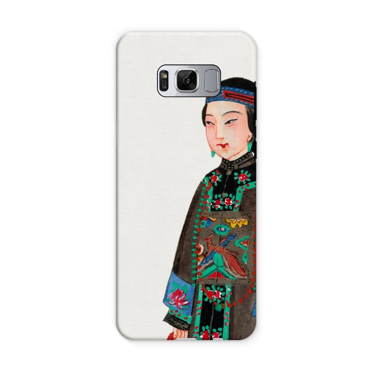 Noblewoman At Court - Chinese Aesthetic Art Phone Case - Samsung Galaxy S8 / Matte - Mobile Phone Cases - Aesthetic Art