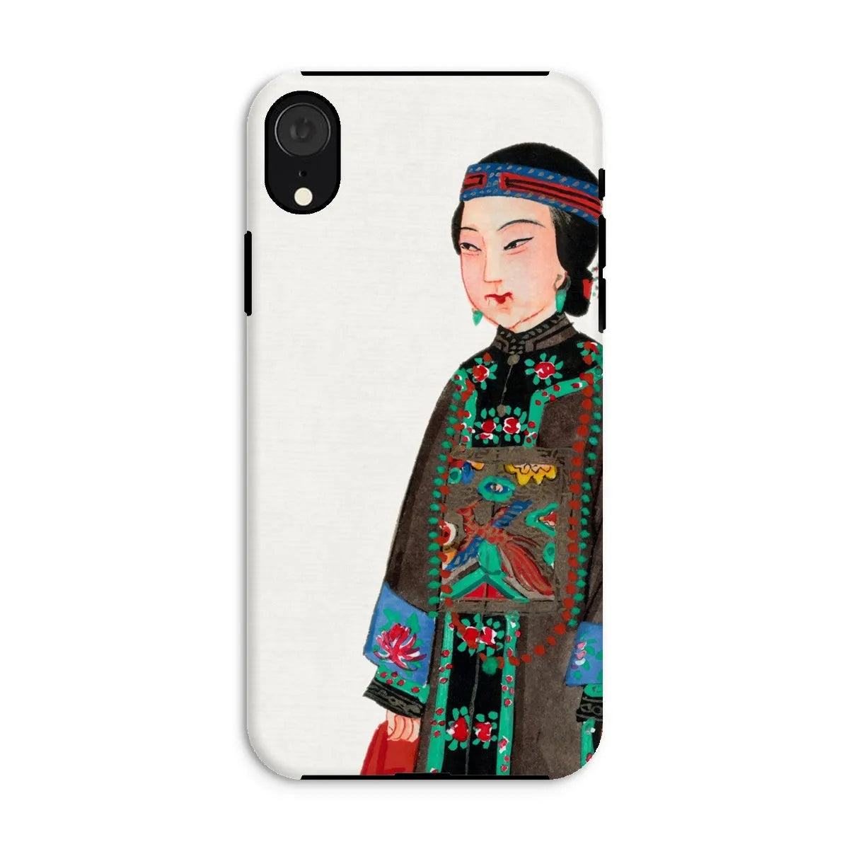 Noblewoman At Court - Chinese Aesthetic Art Phone Case - Iphone Xr / Matte - Mobile Phone Cases - Aesthetic Art