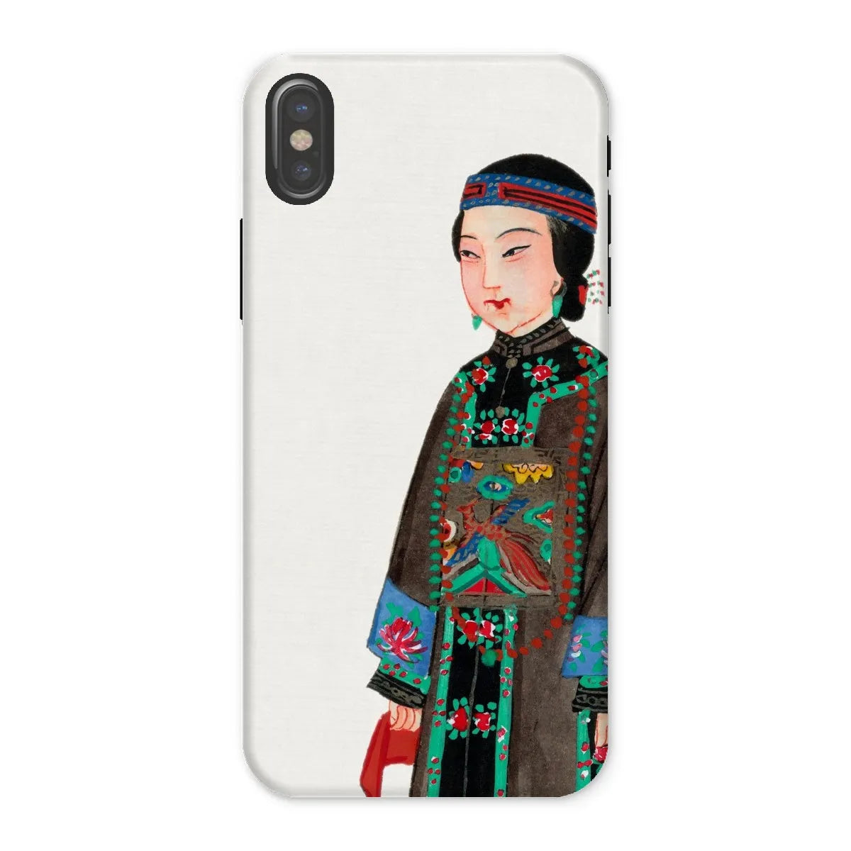 Noblewoman At Court - Chinese Aesthetic Art Phone Case - Iphone x / Matte - Mobile Phone Cases - Aesthetic Art