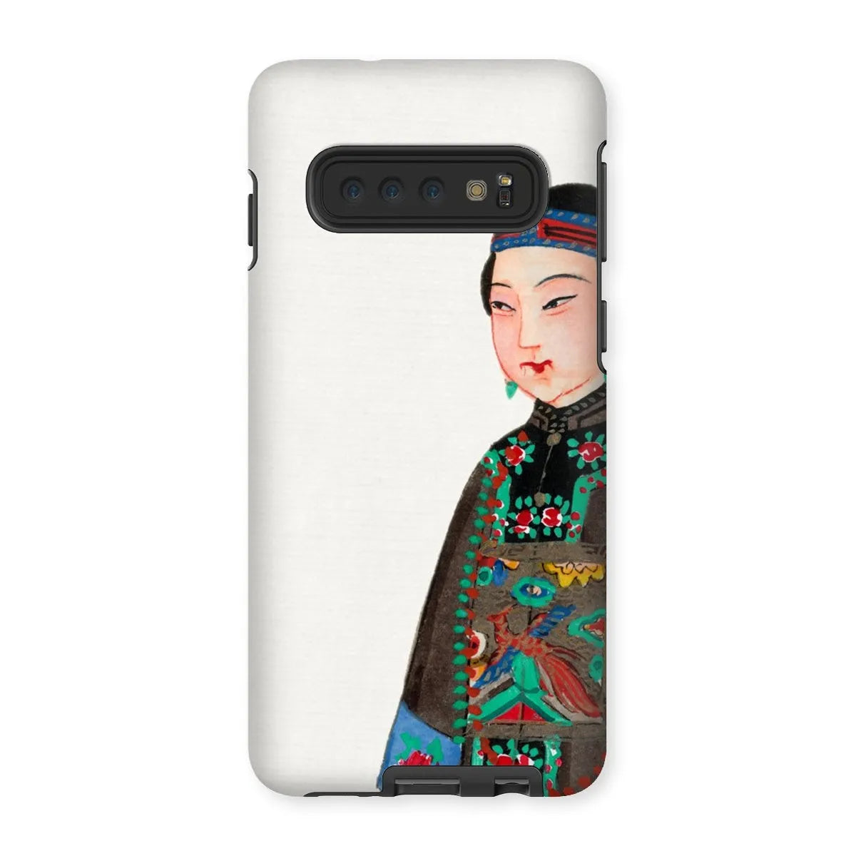 Noblewoman At Court - Chinese Aesthetic Art Phone Case - Samsung Galaxy S10 / Matte - Mobile Phone Cases - Aesthetic Art