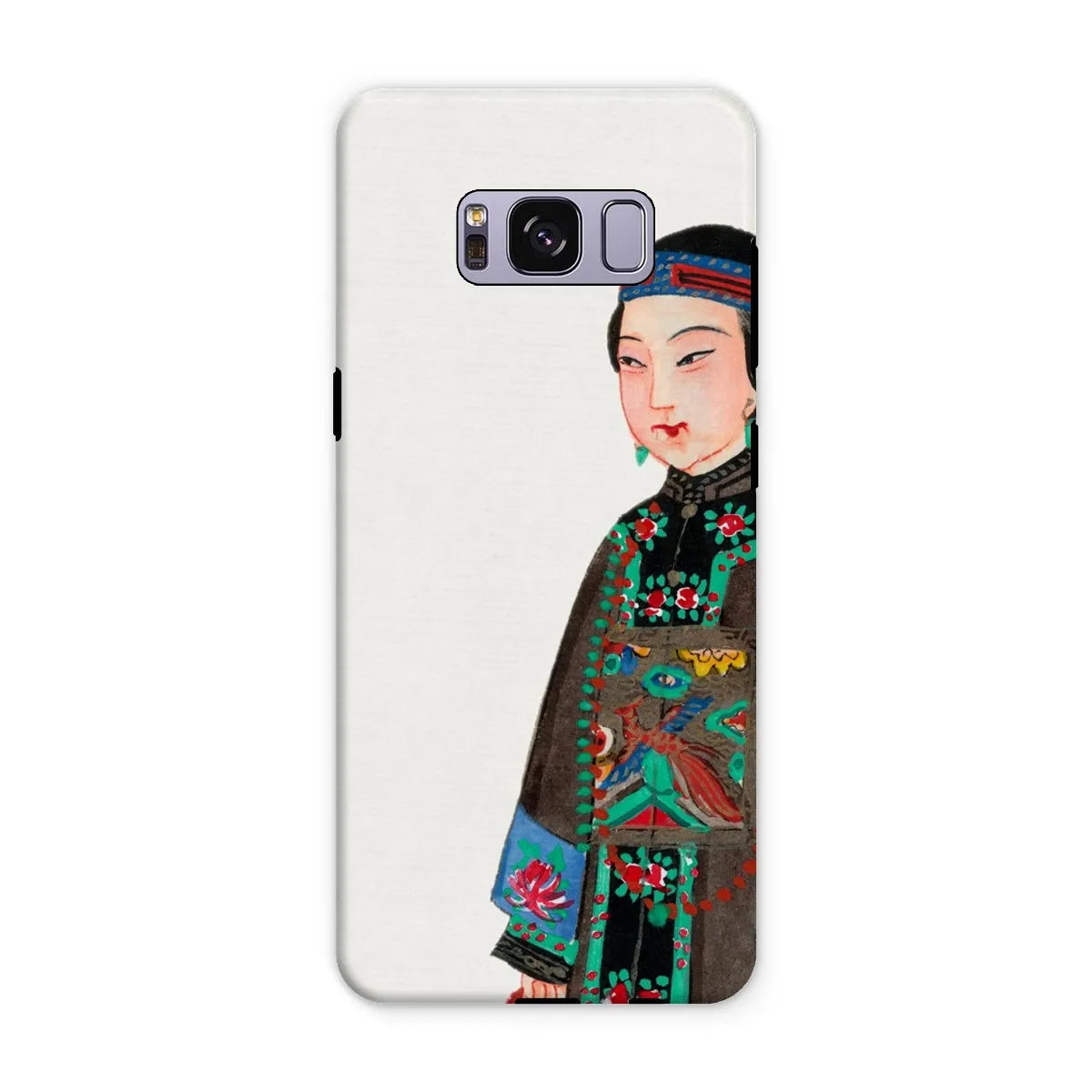 Noblewoman At Court - Chinese Aesthetic Art Phone Case - Samsung Galaxy S8 Plus / Matte - Mobile Phone Cases