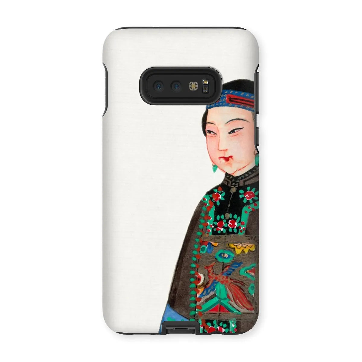 Noblewoman At Court - Chinese Aesthetic Art Phone Case - Samsung Galaxy S10e / Matte - Mobile Phone Cases - Aesthetic