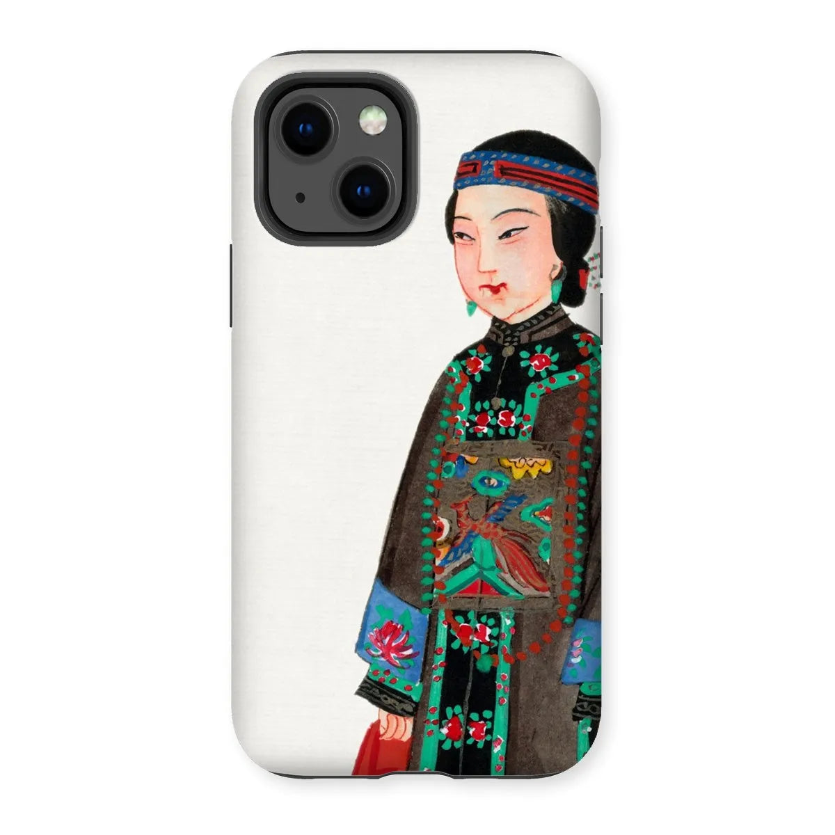 Noblewoman At Court - Chinese Aesthetic Art Phone Case - Iphone 13 / Matte - Mobile Phone Cases - Aesthetic Art