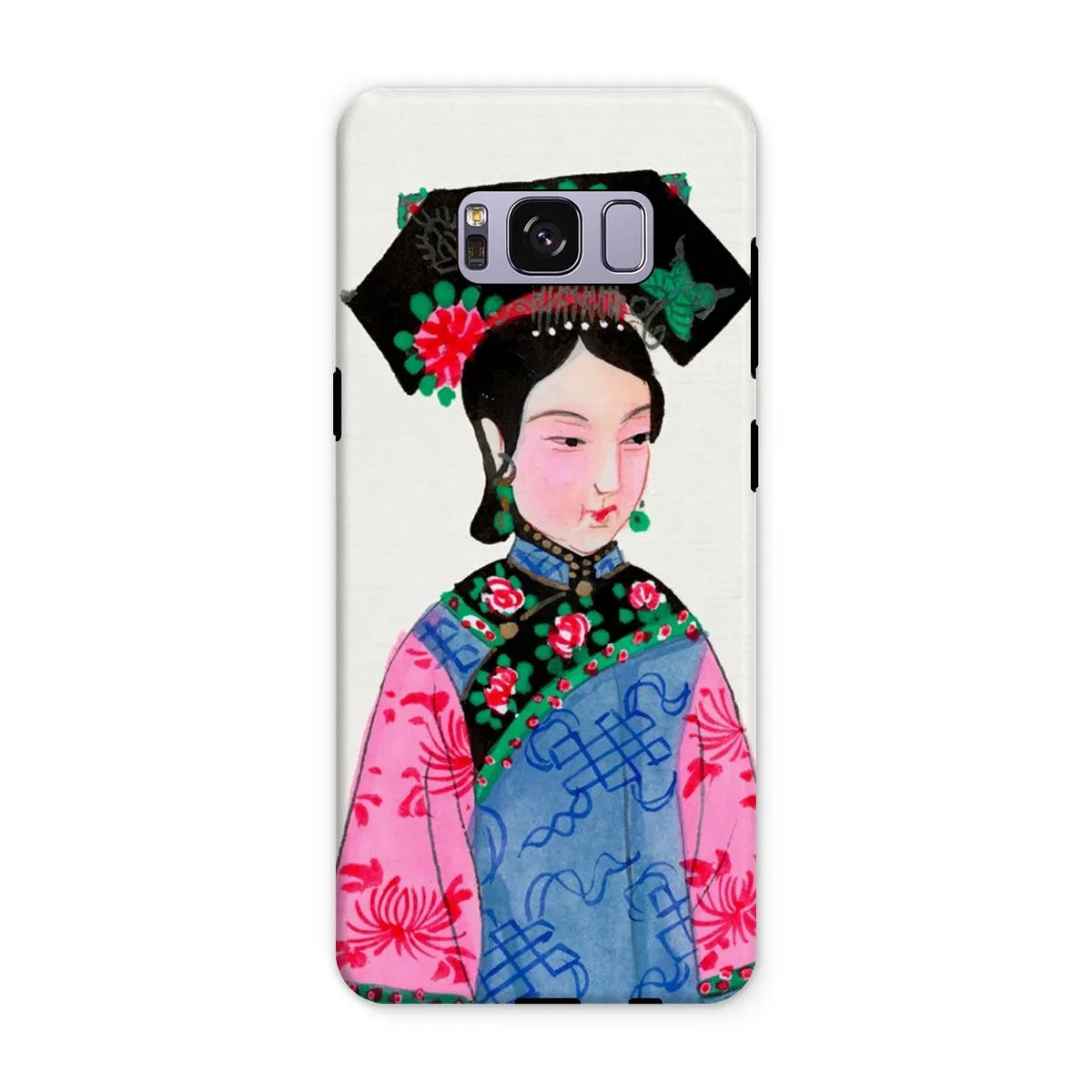 Noblewoman Too - Manchu Aesthetic Art Phone Case - Samsung Galaxy S8 Plus / Matte - Mobile Phone Cases - Aesthetic Art