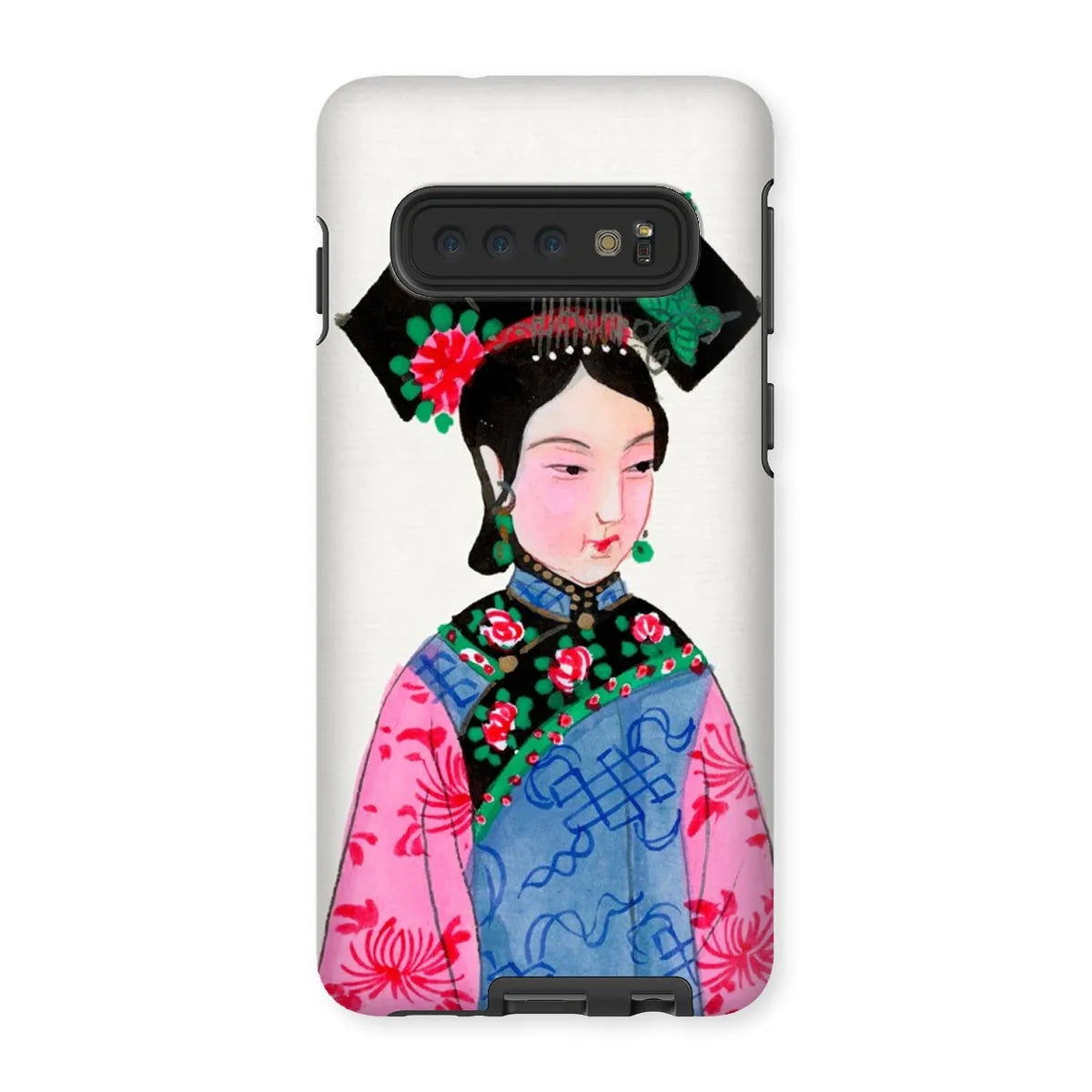 Noblewoman Too - Manchu Aesthetic Art Phone Case - Samsung Galaxy S10 / Matte - Mobile Phone Cases - Aesthetic Art
