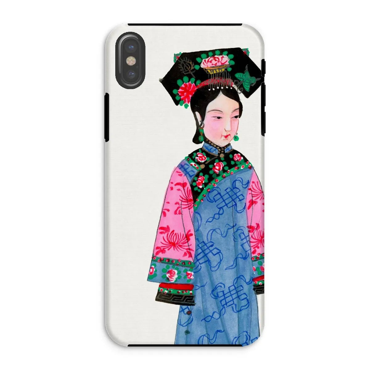 Noblewoman Too - Manchu Aesthetic Art Phone Case - Iphone Xs / Matte - Mobile Phone Cases - Aesthetic Art