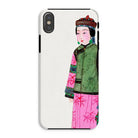 Noblewoman - Manchu Fashion Art Iphone Case Xs / Matte Mobile Phone Cases