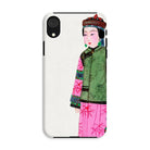 Noblewoman - Manchu Fashion Art Iphone Case, Xr / Matte, Phone Case Traditional Chinese Opera Character Design