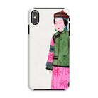 Noblewoman - Manchu Fashion Art Iphone Case, Xs Max / Matte, Phone Case Traditional Chinese Painting Woman Ornate Clothing