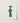 Green Embroidered Traditional Chinese Dress Floral Patterns Ornate Qing Dynasty Fashion, Manchu, Art