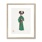 Noblewoman - Manchu Fashion Art Print Posters Prints & Visual Artwork