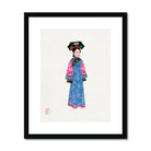 Noblewoman - Manchu Fashion Art Print Posters Prints & Visual Artwork