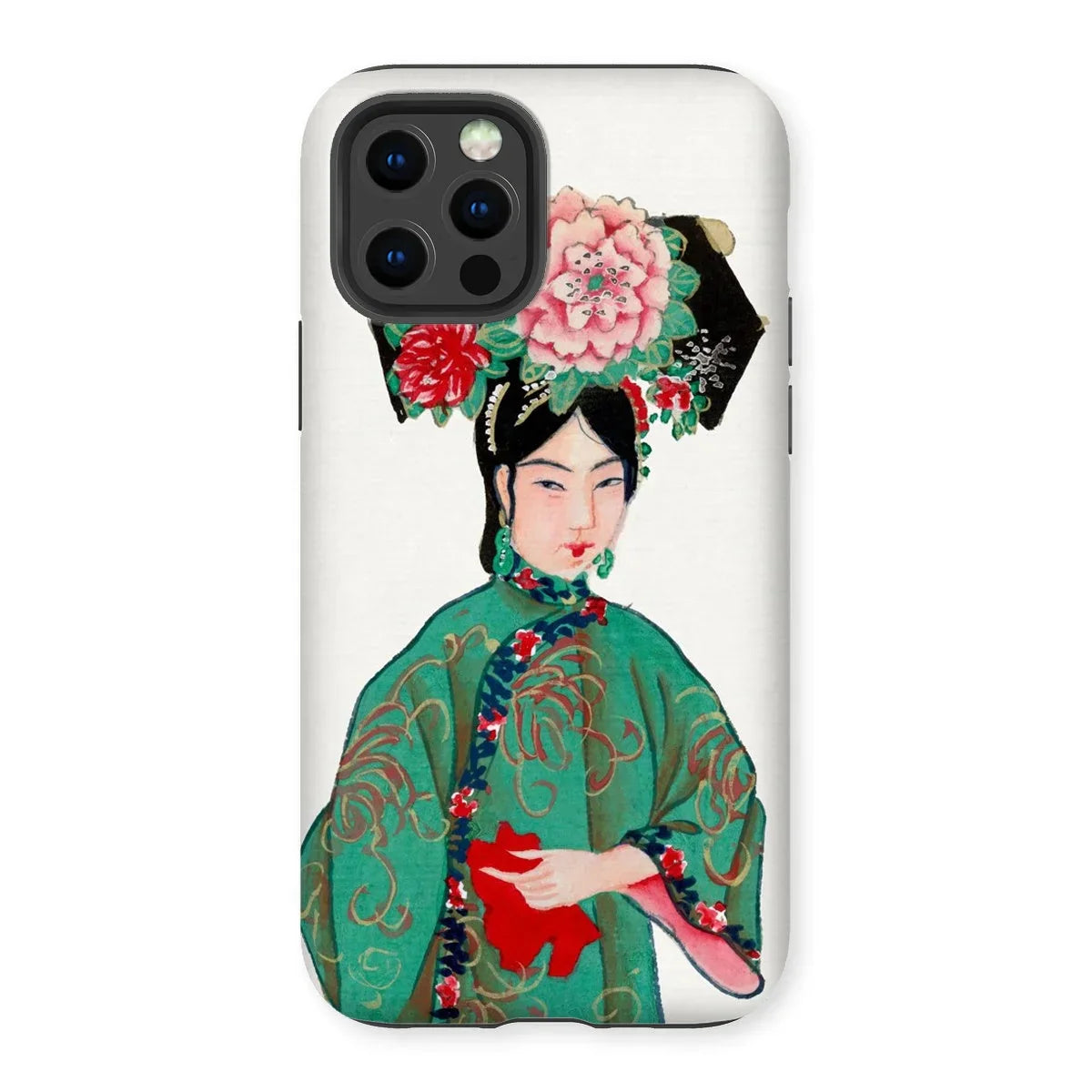 Noblewoman - Qing Dynasty Art Iphone Case - 12 Pro / Matte