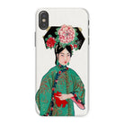 Noblewoman - Qing Dynasty Art Iphone Case, x / Matte, Phone Case Traditional Chinese Opera Character Design
