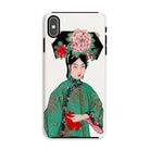 Noblewoman - Qing Dynasty Art Iphone Case, Xs Max / Matte, Phone Case Traditional Chinese Opera Character Design Elaborate