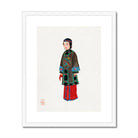 Noblewoman - Qing Dynasty Art Print Posters Prints & Visual Artwork