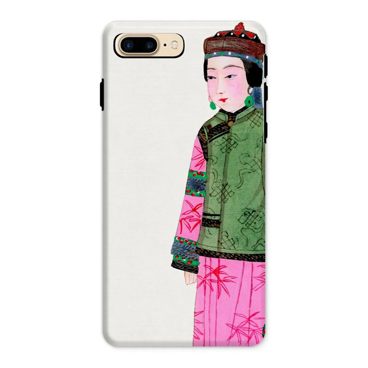 Noblewoman In Winter - Chinese Aesthetic Art Phone Case - Iphone 8 Plus / Matte - Mobile Phone Cases - Aesthetic Art