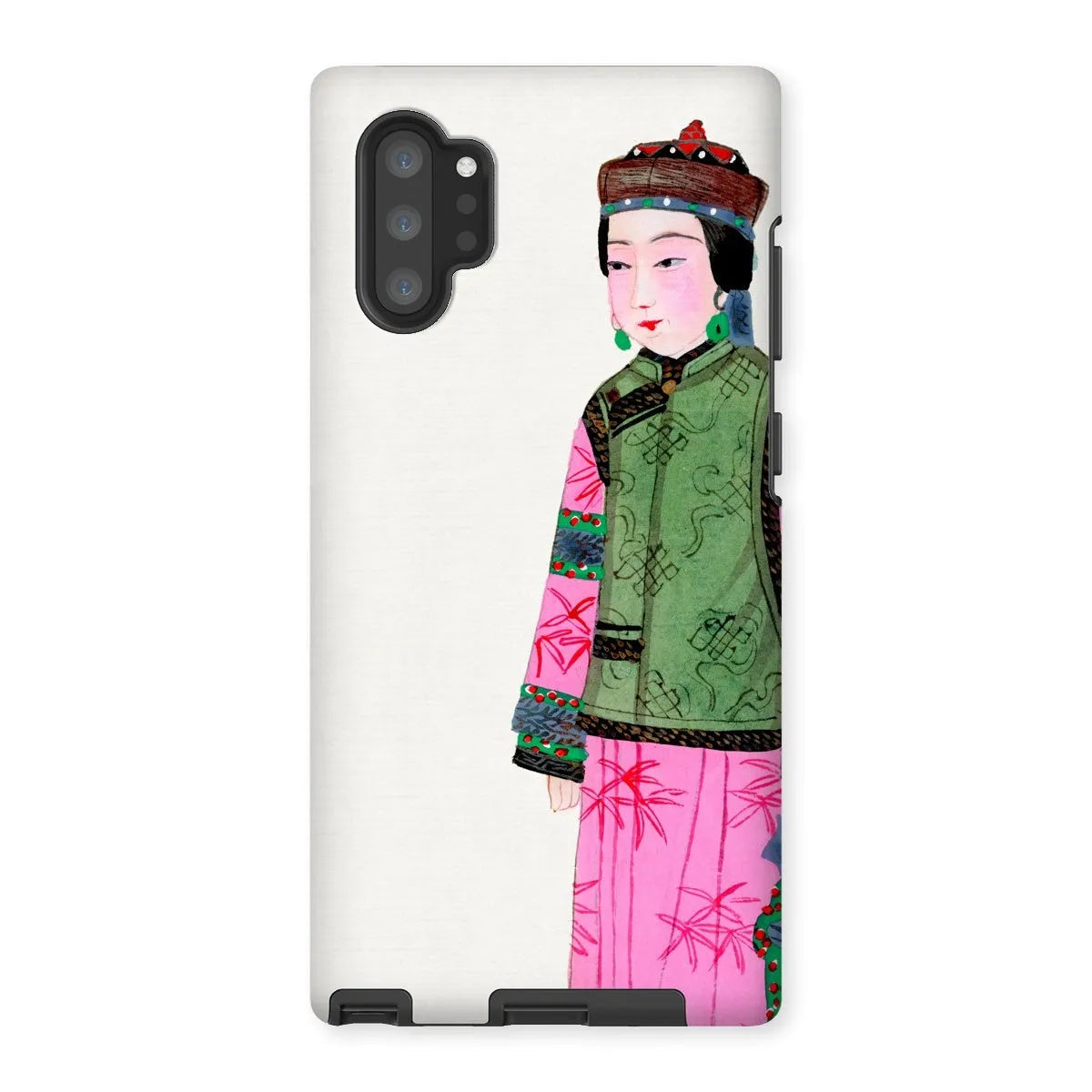 Noblewoman In Winter - Chinese Aesthetic Art Phone Case - Samsung Galaxy Note 10p / Matte - Mobile Phone Cases