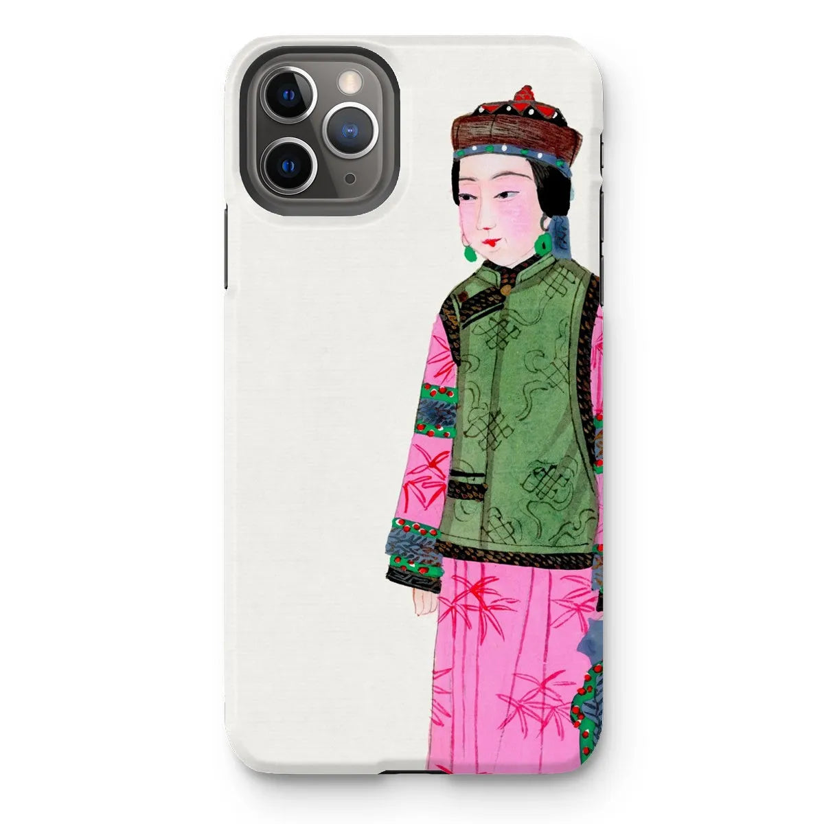 Noblewoman In Winter - Chinese Aesthetic Art Phone Case - Iphone 11 Pro Max / Matte - Mobile Phone Cases - Aesthetic Art