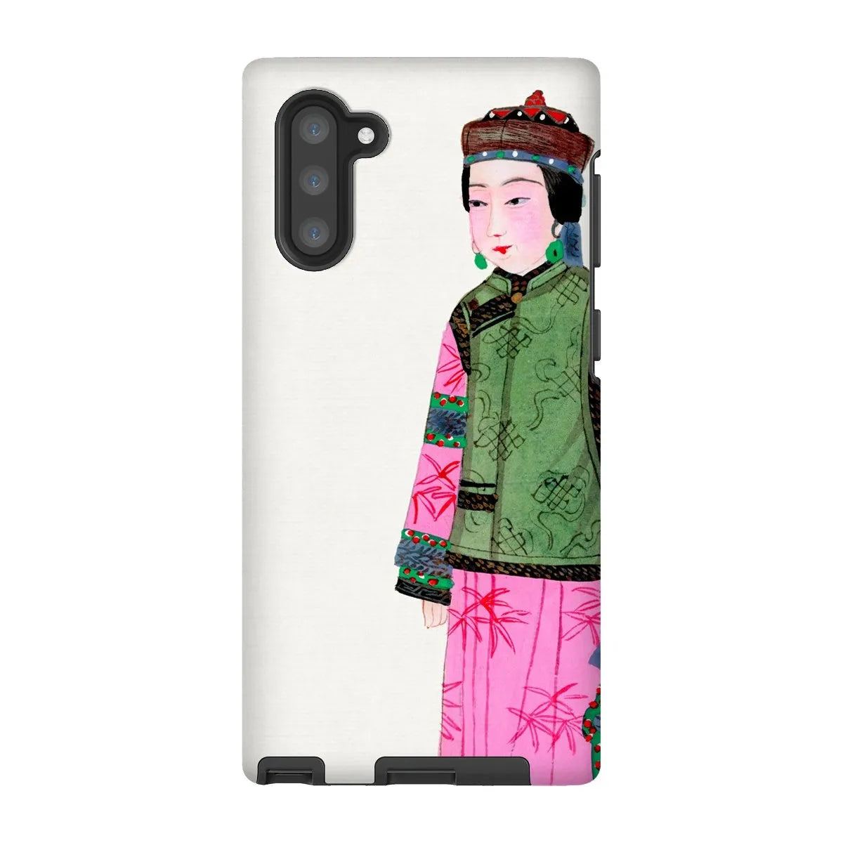 Noblewoman In Winter - Chinese Aesthetic Art Phone Case - Samsung Galaxy Note 10 / Matte - Mobile Phone Cases