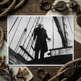 Nosferatu: una sinfonia dell'orrore, stampa d'arte / Tela, 16x12’’ / 41x31cm / Senza cornice / Bordo bianco, Poster, stampe e opere d'arte visiva, Toby Leon