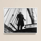 Nosferatu: una sinfonia dell'orrore, stampa d'arte / Tela, 16x12’’ / 41x31cm / Cornice bianca, Poster, stampe e opere d'arte visiva, Toby Leon